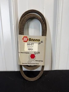 Correa para cortacésped Stens 265-577 OEM Especificación Murray 37x63 NOS NIP 1/2" x 83" - Imagen 1 de 2