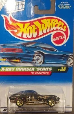 Van / Sports Car / Hot Wheels X-Ray Cruiser Series '63 Corvette 24483 #H3 - Image 1 of 3