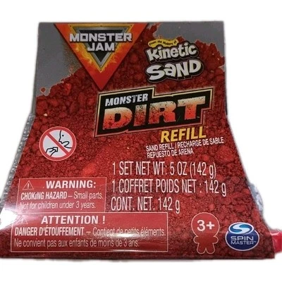 6 nuevos recambios sellados Monster Dirt 5 OZ arena cinética Monster Jam ~ búsqueda sensorial Foto 1 de 4