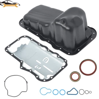 Para Mitsubishi Raider 2006-2009 Ram Dakota 2010-11 3,7 L cárter de aceite del motor con junta Foto 1 de 4