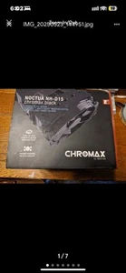 Noctua NH-D15 Chromax Black 82.5 CFM CPU Cooler NEW OPEN BOX - Photo 1/7