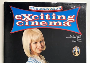 EXICITING CINEMA MENS MAGAZINE RARE NUMBER 1, ISSUE , USED CLEAN CONDITION - Picture 1 of 1