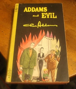 Addams & Evil ~ Charles Addams ~ 1965 Pocket PB 1PR - Imagen 1 de 1