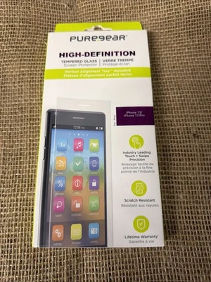 Puregear iPhone 13/13 Pro Tempered Glass Screen Protector High Definition - Image 1 of 4