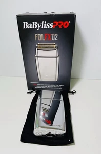BaByliss PRO FX02 Doible Foil Metal Shaver, Silver FXFS2 Cord /Curless Mint - Bild 1 von 8