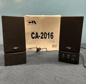 Cyber Acoustics CA-2016 Computer Speakers NEW - Picture 1 of 2