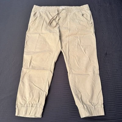 Pantalones de chándal ligeros de lino para mujer Levi's talla XL tirar de la cuerda elástica Levis Foto 1 de 4