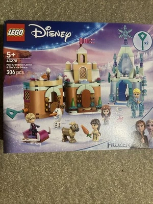 Lego Disney Frozen: Mini Arendelle Castle & Elsa's Ice Palace Set 43278 UK Stock