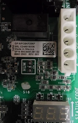 Печатная плата Amana-Goodman PCBKF206F - Изображение 1 из 4