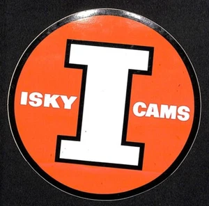Isky Cams Performance Auto Racing Sticker 4 7/8" c1969 - Picture 1 of 2