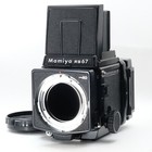 Mamiya RB67 PRO SD Body Waist Level Finder 120 Film Back "Excellent+++++" 0F1108