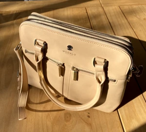 Modalu Pippa Medium Sized Handbag Peach - Picture 1 of 15