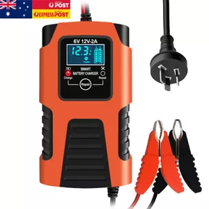 6V 12V Battery Charger Maintainer Trickle For Car Motorcycle Lawn Mower Repair - Picture 1 of 8