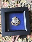 Royal East Surrey Regiment Original Cap Badge Original Mounted Framed