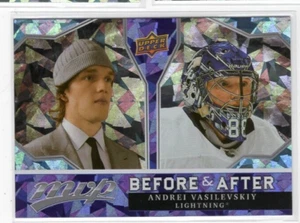 Andrei Vasilevskiy 21-22 cubierta superior Jugador Más Valioso Antes y Después #BA-9 Tampa Bay Lightning - Imagen 1 de 1