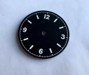 Vintage Bond 12 Milsub Watch Dial DG 2813 Miyota Movement Silver White - Picture 1 of 1
