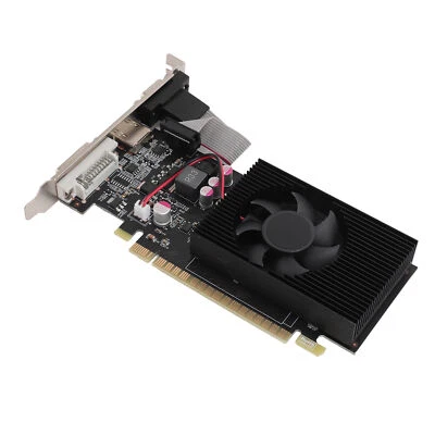 GT730 4GB GDDR3 128Bit Graphics Card With Cooling Fan PCIe 2.0 16X Gaming Graph - Image 1 of 4