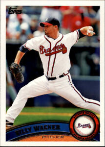 2011 Topps Atlanta Braves Baseball Card #13 Billy Wagner