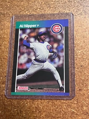 1989 Donruss Baseball # 394 Al Nipper - Image 1 of 2
