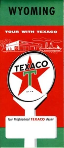 1958 Texaco Road Map: Wyoming NOS - Picture 1 of 1