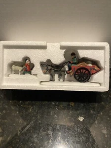 Dept 56 “Bringing Fleeces To The Mill” Sheep Heritage Village - Picture 1 of 5