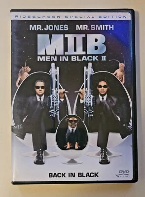 MIB II Men in Black II DVD Tommy Lee Jones Will Smith Sci Fi PG13 Free Shipping - Image 1 of 4