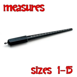 DARICE Jewelry Designer PLASTIC RING SIZER Sizes 1-15 CRAFTING & JEWELRY MAKING - Picture 1 of 3
