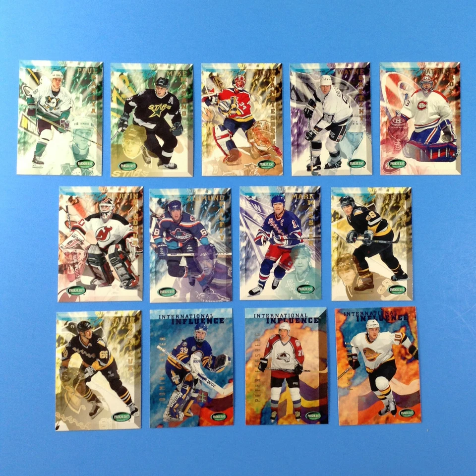 1995-96 Parkhurst International #55 85 100 113 122 136 165 170 236 U-PICK Card - Image 1 of 3
