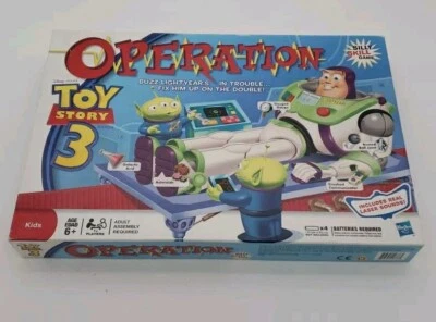 Juego TOY STORY 3 OPERACIÓN Hasbro Disney Pixar Edad 6+ ¡completo y funciona! Foto 1 de 4