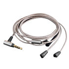1.2M/4Ft Ofc Audio Cable Cord W/ Mic For Sennheiser Ie 80 Ie80s Ie8 Ie8i Headset