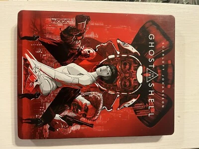 Ghost in the Shell (2017, Live Action) 4K UHD and Blu-ray w/ Best Buy Steelbook - Image 1 of 4