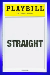 Playbill + Straight + Jake Epstein , Thomas E. Sullivan , Jenna Gavigan - Picture 1 of 5