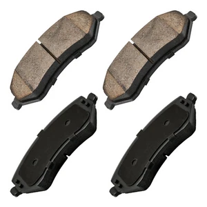 4 pastillas de freno delanteras de cerámica para Chrysler Town & Country 2003-2007 D856 XY110 - Imagen 1 de 8