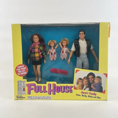 🔥ВИНТАЖНЫЕ игрушки Tiger ПОЛНЫЙ ДОМ семья Джесси, Бекки, Ники и Алекс ЗАПЕЧАТАНЫ!🔥 - Изображение 1 из 4
