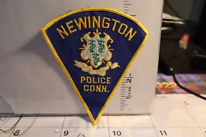 police patch  NEWINGTON POLICE CONNECTICUT - Picture 1 of 1
