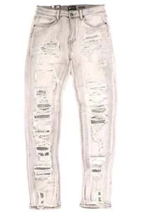 Waimea ripped destroyed baggy stacked denim - Picture 1 of 3