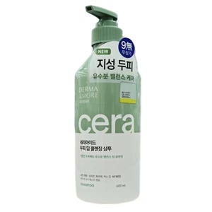Derma & More Ceramide Deep Cleansing Shampoo 600ml/Ölige Kopfhaut/9 GRATIS/Empfindlich - Bild 1 von 5