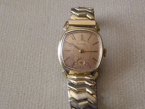 SERVICED CLINTON SWISS Men`s Watch ...NEW CRYSTAL...RUNS TOO - Picture 1 of 6