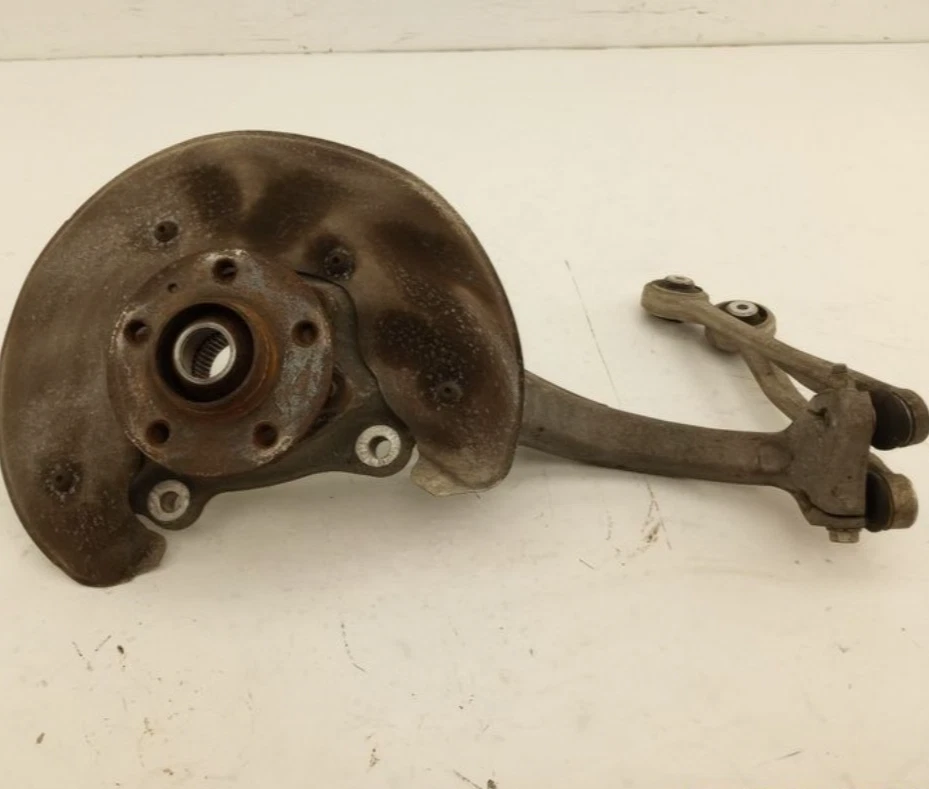 Audi Q5 2010-2012 conjunto de nudillo de husillo de conductor delantero izquierdo fabricante original Foto 1 de 4