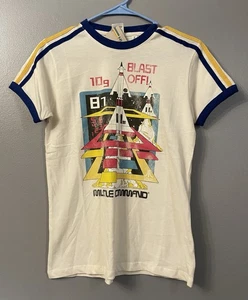 Atari Junk Food T Shirt Womens Missile Command Retro Size Small - Picture 1 of 7