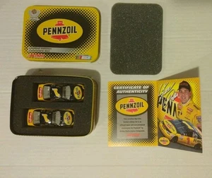 Action Pennzoil Steve Park & Darrell Waltrip #1 Limited Edition 2 Auto Blech Set - Bild 1 von 2
