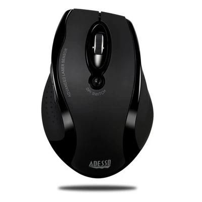 iMouse G25 Wireless Ergonomic RF Laser Mouse 5-Button Design for Comfort - Image 1 of 4