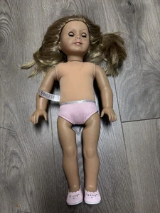 18" American Girl Doll Truly Me Blonde Hair Brown Eyes Freckles 2017 - Picture 1 of 5