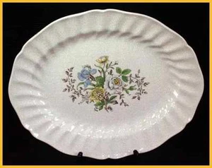 Royal Doulton Sutherland 15 1/2 Inch Oval Meat Platter - Picture 1 of 1