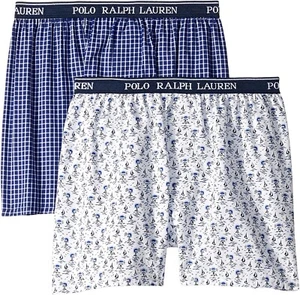 Polo Ralph Lauren Kids Boy's 248215 2-Pack Woven Boxers Underwear Size S - Picture 1 of 2