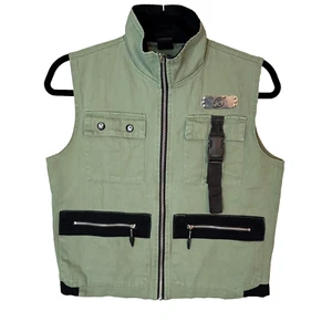 Naruto Shippuden Kakashi Hatake Vest Sz S Anime Cosplay Halloween Retro Jacket - Picture 1 of 11