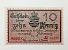 MARIENBERG NOTGELD 10 PFENNIG 1917 NOTGELDSCHEIN (13796)