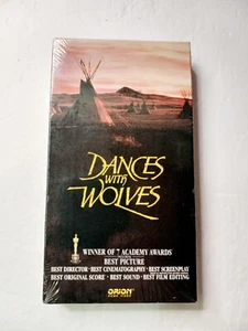 Dances with Wolves VHS 1990 Sealed (SEE DESCRIPTION) Orion Watermarks - Picture 1 of 6