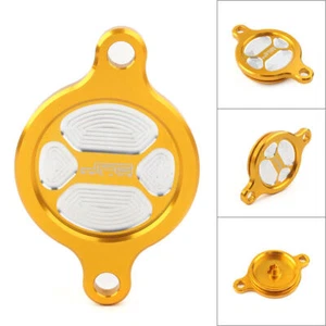 CNC Oil Filter Cover Cap Motorcycle Fits Suzuki RMZ250 RMZ450 RMX450Z 2010-2017 - Picture 1 of 10