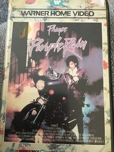 Prince Purple Rain VHS Video Cassette Tape Warner Big box embossed - Picture 1 of 2